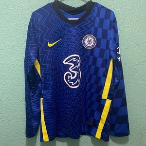 Chelsea Jersey Nike 21/22 Long Sleeve Home